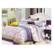 Flower design 115-120GSM microfiber reactive printed bedsheet design